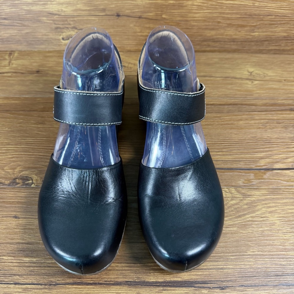 L’Artiste Sprint Step ‘Gloss’ Mary Jane Wedge Shoe Black Women’s Size 9 (40) - Picture 7 of 12
